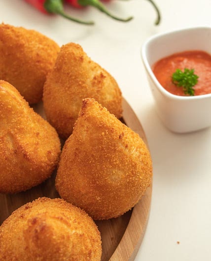 Coxinha - Brazilian Chicken Croquettes Recipe