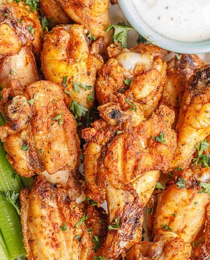 Crispy Baked Chicken Wings Recipe