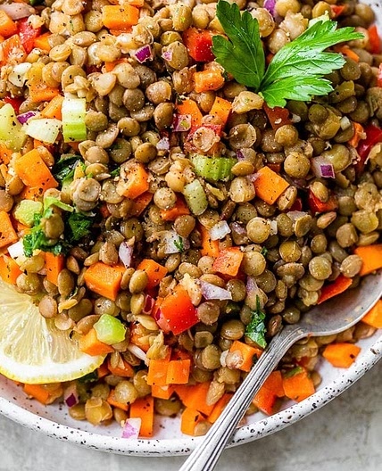 Lentil salad