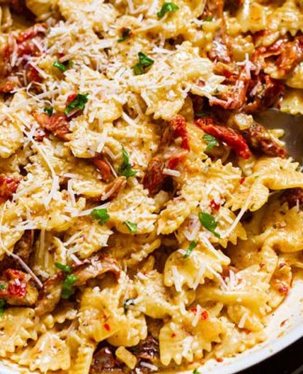 Creamy Sun-Dried Tomato Pasta
