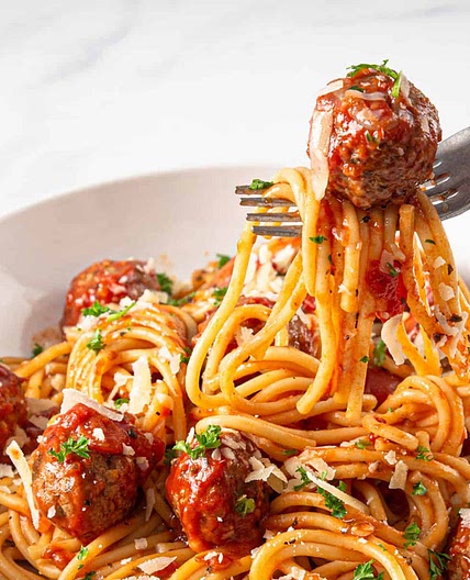 Instant Pot Spaghetti and Meatballs