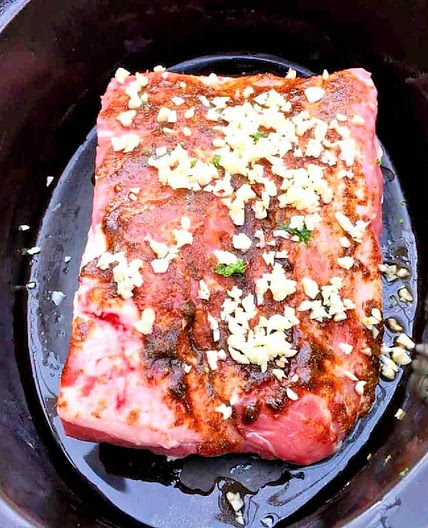 Slow Cooker Lamb with Cumin, Garlic, Lemon and Lime