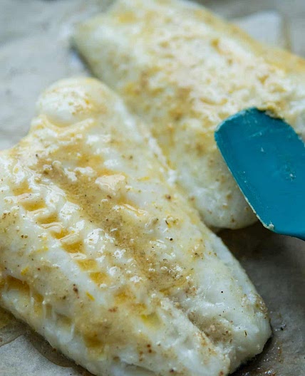 Oven Roasted Fish with Miso Butter