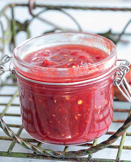 Sugar-Free, Pectin free Tomato Jam Recipe