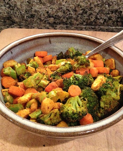 Indian-Spiced Roasted Vegetables
