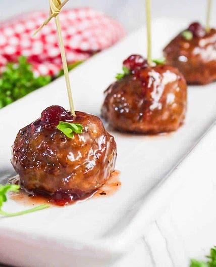 Sweet and Sour Turkey Meatballs