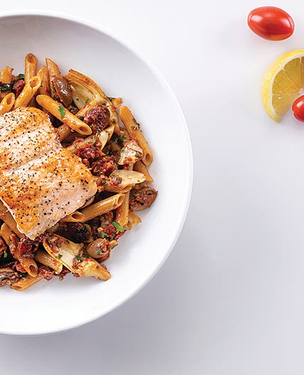 1 8-ounce can no salt added diced tomatoes