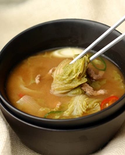 우거지된장찌개