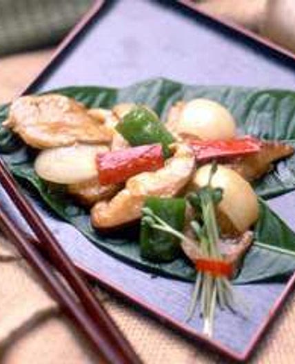 돼지고기표고볶음