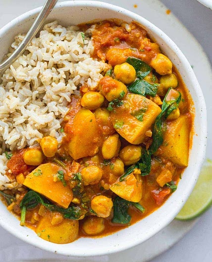 Chickpea and Potato Curry