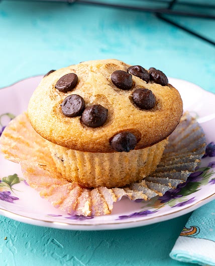 Dairy Free Chocolate Chip Muffins