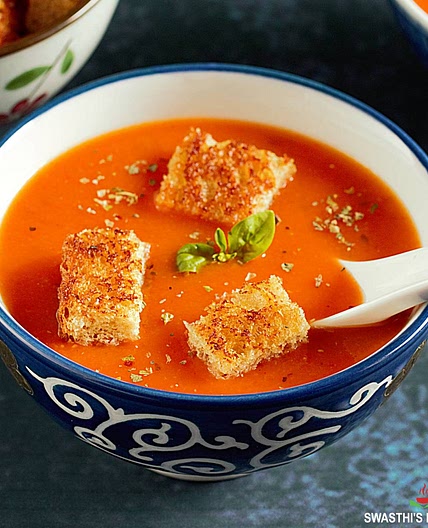 Tomato Soup Recipe with Fresh Tomatoes
