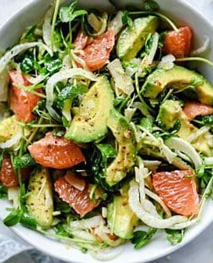 Avocado, Grapefruit and Fennel Salad