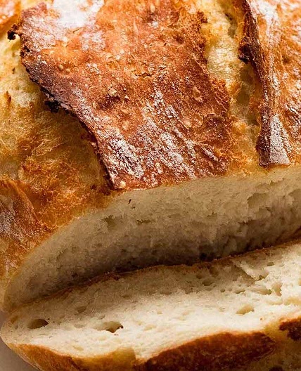 World's Easiest Yeast Bread recipe - Artisan, NO KNEAD