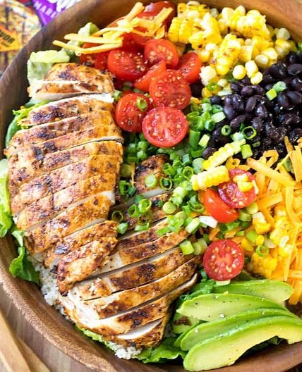 Southwest Salad with Lime Vinaigrette