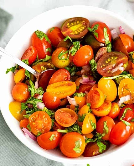Tomato Basil Salad
