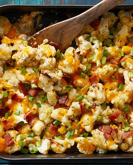 Loaded Cauliflower Casserole