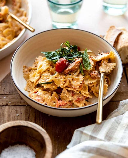 Baked Cream Cheese Pasta