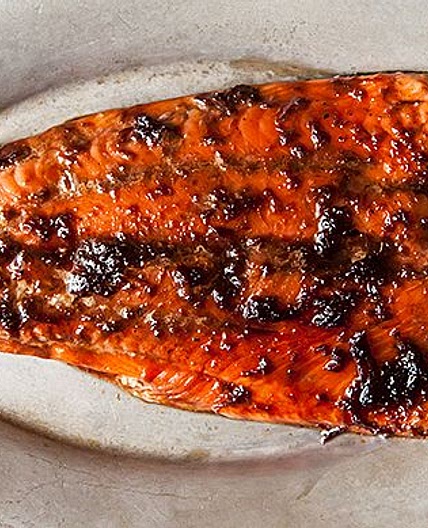 Ginger Soy Glazed Salmon