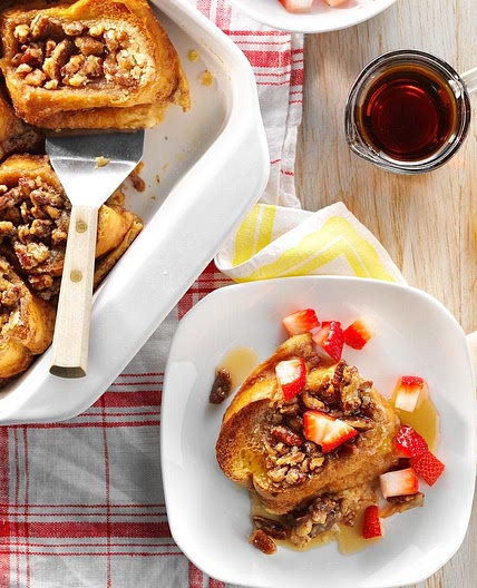 Baked French Toast with Strawberries