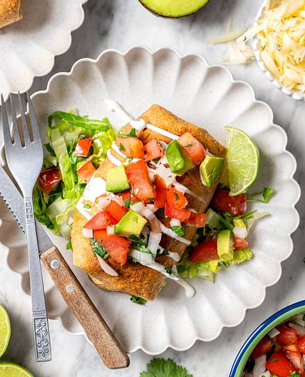 Chicken Chimichangas