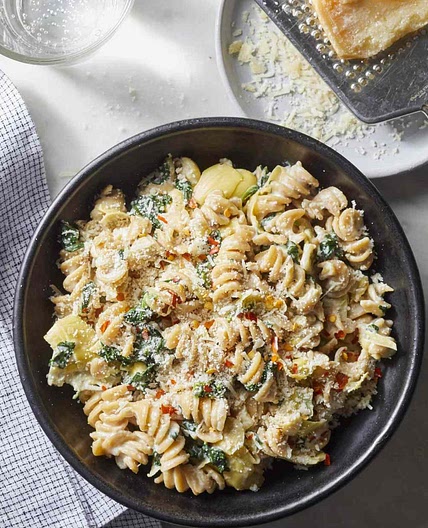 Spinach & Artichoke Dip Pasta