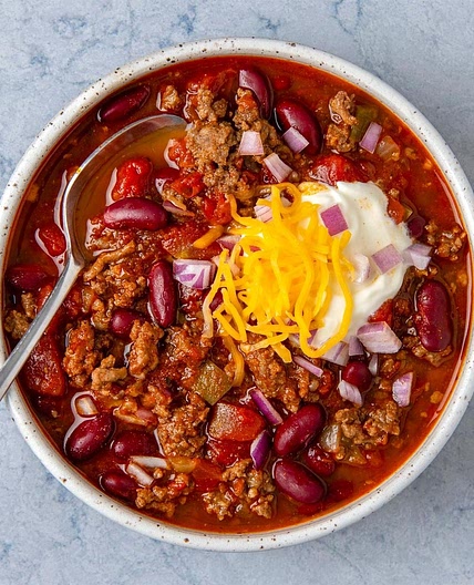 Beef and Sausage Chili