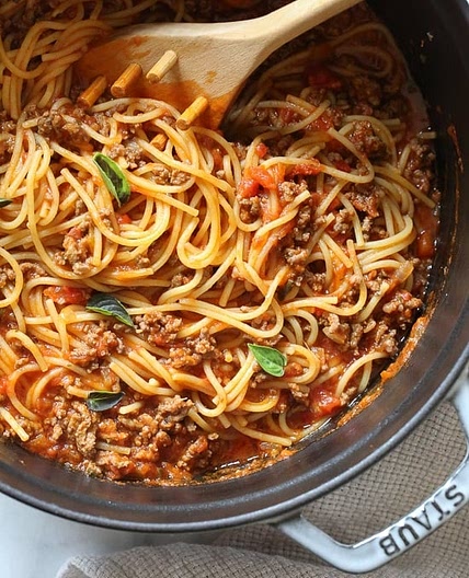 Spaghetti and Meat Sauce Recipe