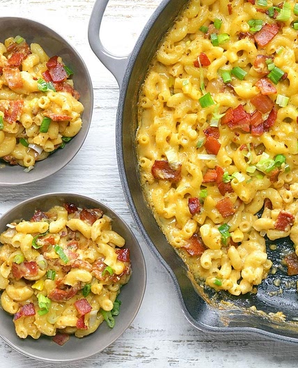 Loaded Mac and Cheese