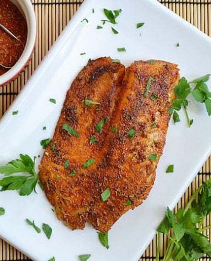 Blackened Tilapia