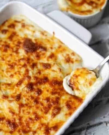 Mashed potatoes with Boursin cheese