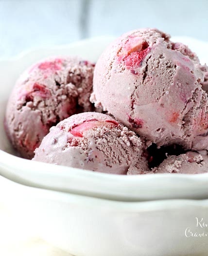 Cherry Vanilla Ice Cream