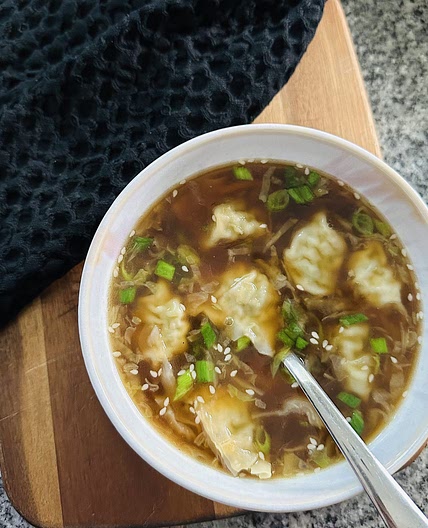 10 Minute Wonton Soup