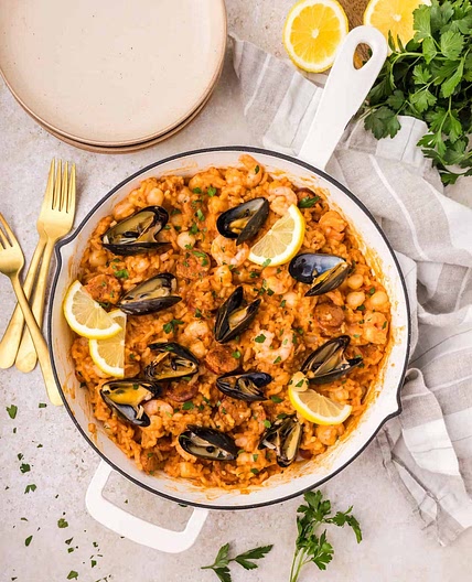 Seafood Paella