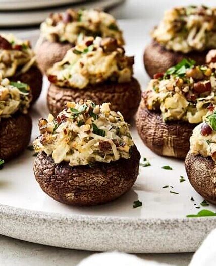 Most Delicious Stuffed Mushrooms