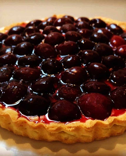 Fresh Cherry Tart Recipe