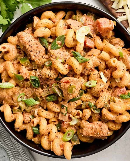 Creamy Chicken Fajita Pasta