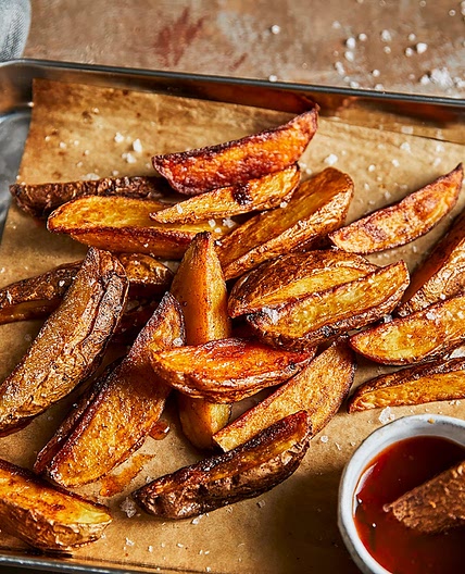 Paprika potato wedges