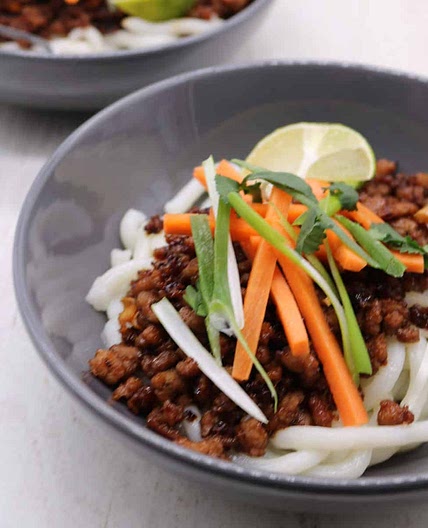 Crispy Chilli Turkey Noodles