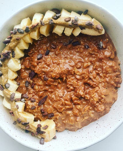 Banana Chocolate Oatmeal