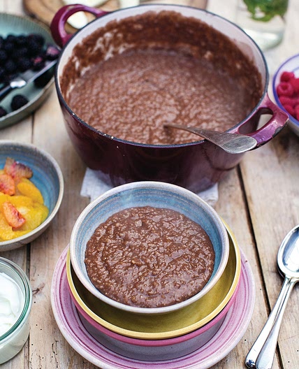 Chocolate porridge