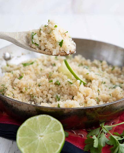 Cilantro Lime Cauliflower Rice