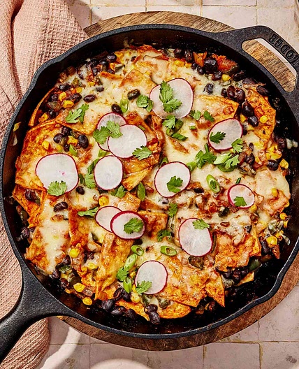 Black Bean Enchilada Skillet Is the “Perfect One-Pan Meal”