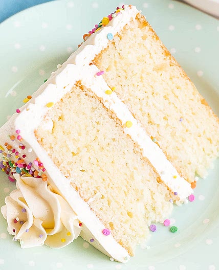 The BEST Vanilla Cake Recipe