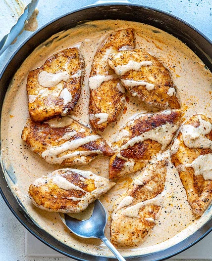Creamy Cajun Chicken Recipe