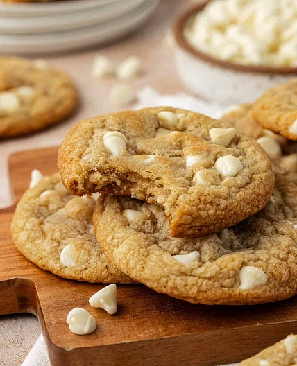 White Chocolate Chip Cookies