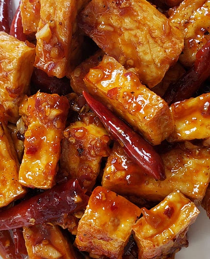 Vegan General Tso's Tofu