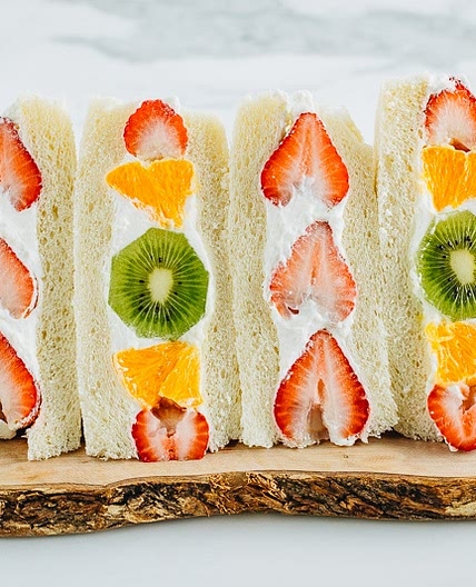 Japanese Fruit Sandwich