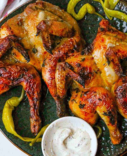 Honey Butter Roasted Poussin (Spatchcock Style)