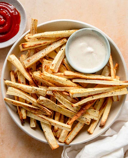 Baked Parsnip Fries